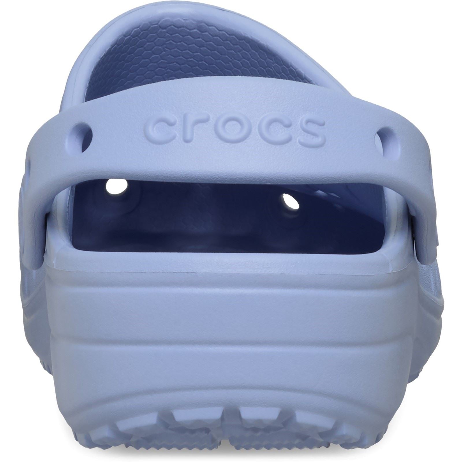 Crocs Classic Floral Cut Out Sabots En Thermoplastique Pour Femmes Blue Haze