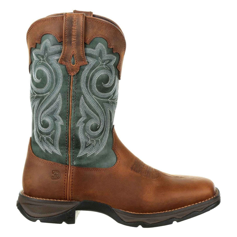 Durango Lady Rebel Bottes Pour Femmes En Cuir Marron Evergreen
