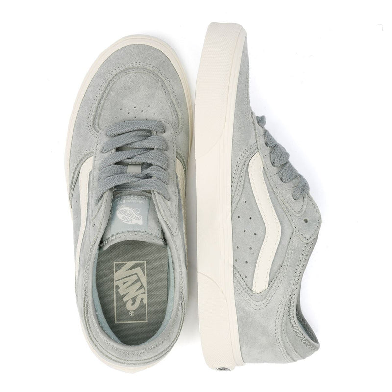 Vans Rowley Classic Baskets Pour Femmes En Daim Grises