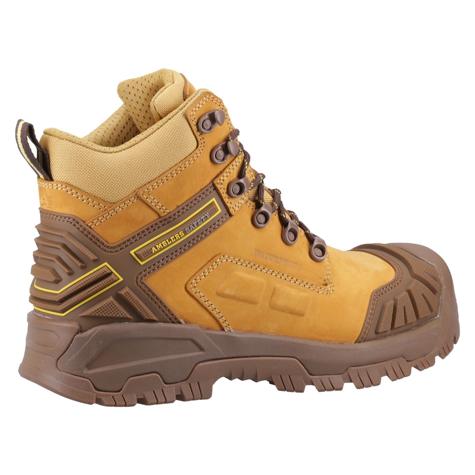 Amblers Safety Bottes De Sécurité En Cuir Ignite Honey