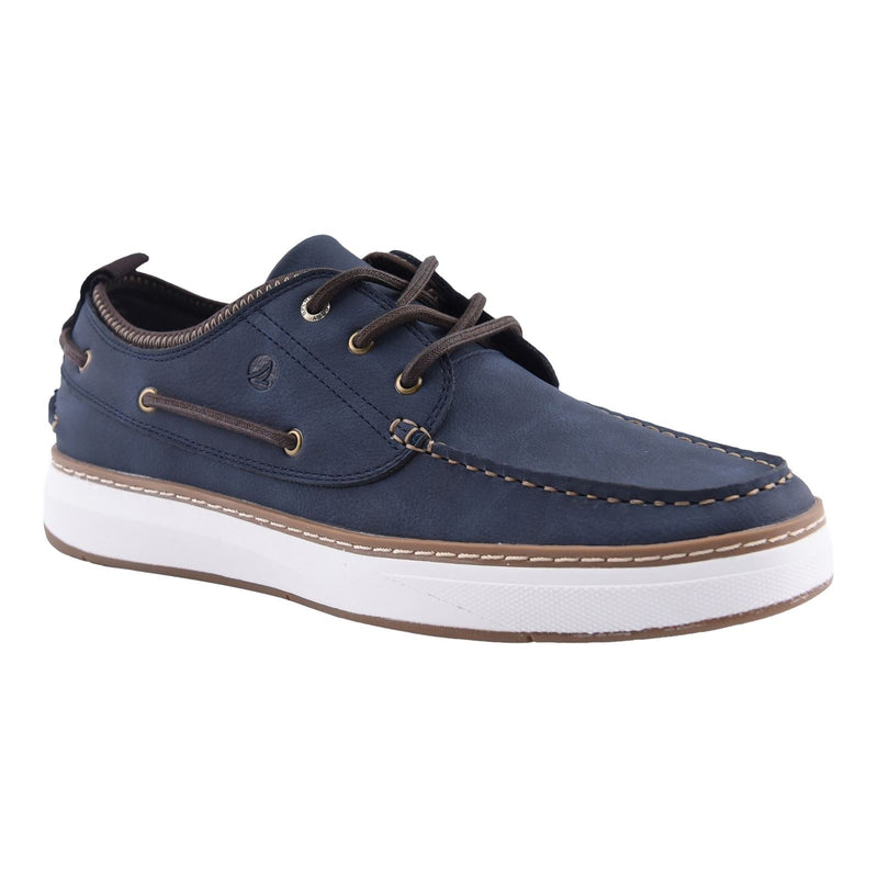 Sperry Moc Neo Chaussures Bateau Pour Hommes En Polyuréthane Bleu Marine