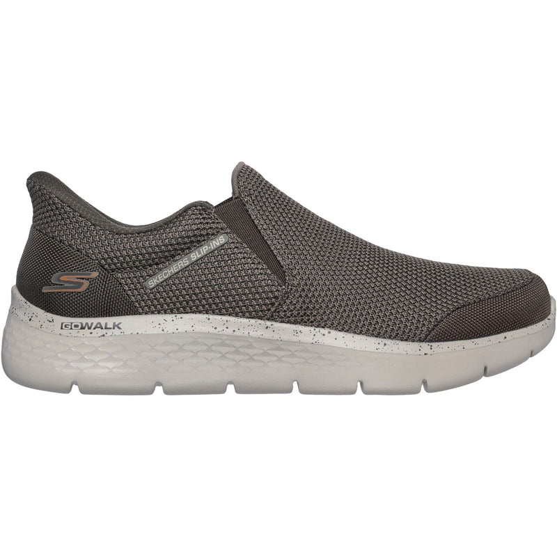 Skechers GO WALK Flex Ojai Chaussures De Sport En Toile Pour Homme Couleur Kaki