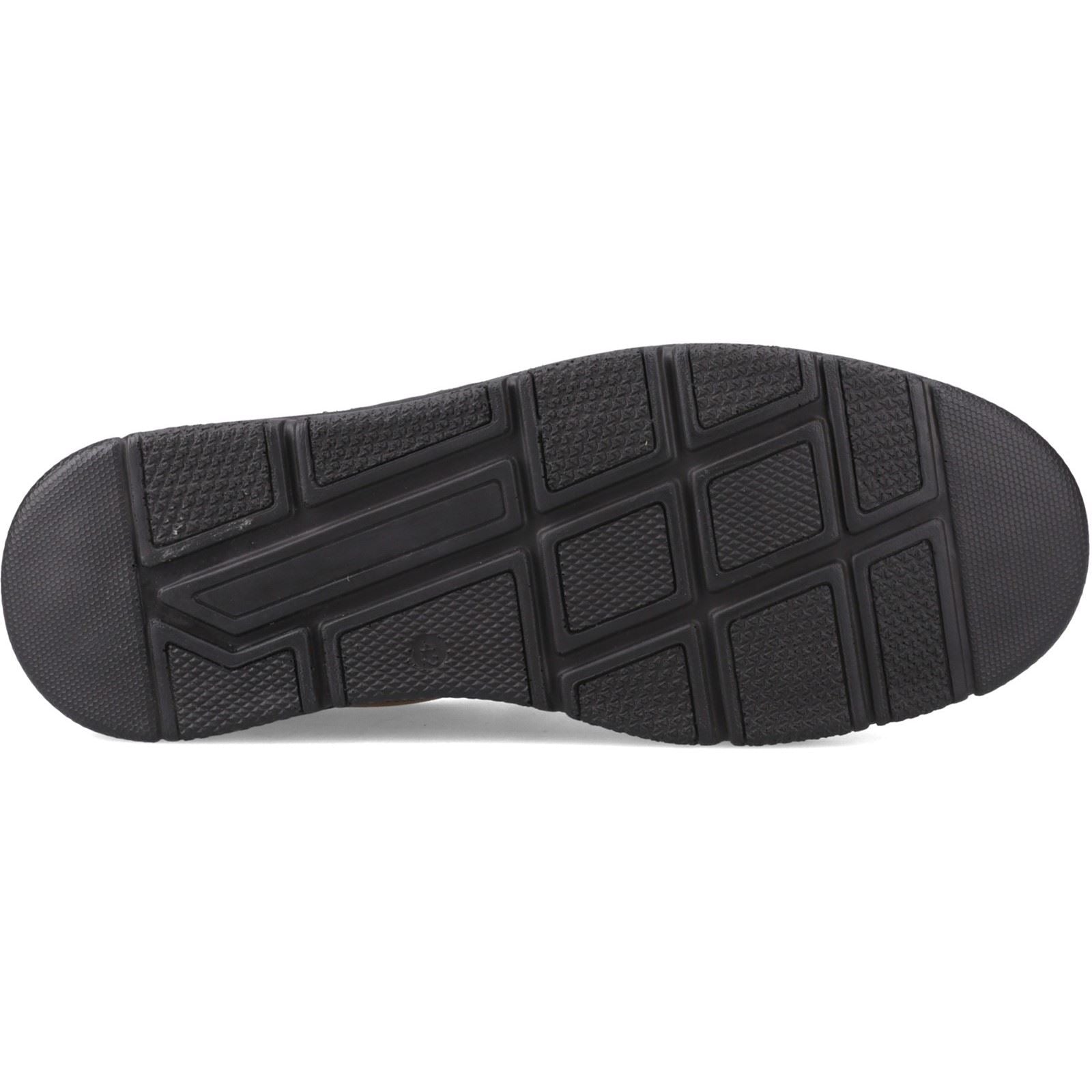 Hush Puppies Forde Touch Fastening Mocassins En Cuir Pour Hommes En Tan