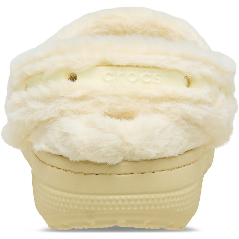 Crocs Classic Unfurgettable Sabots En Polyester Pour Femmes Vanille
