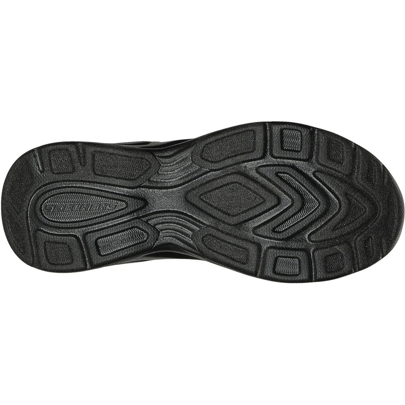 Skechers Dynamatic Chaussures De Sport Noires Pour Filles