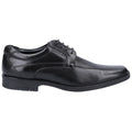Hush Puppies Brandon Chaussures En Cuir Noir À Lacets Pour Hommes