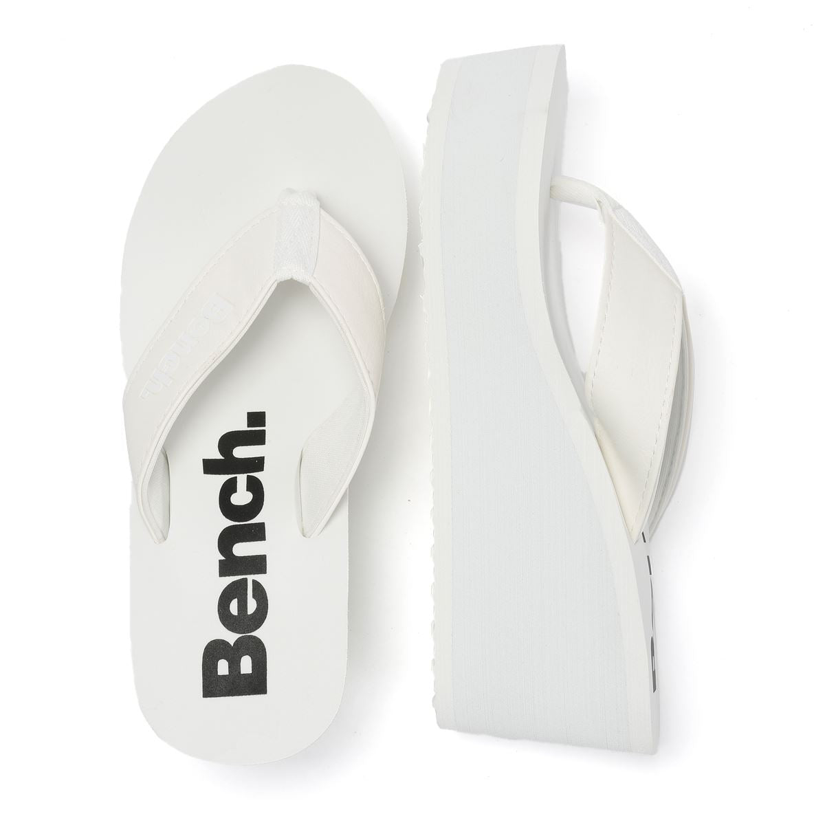 Bench Vacay Tongs Blanches Pour Femmes
