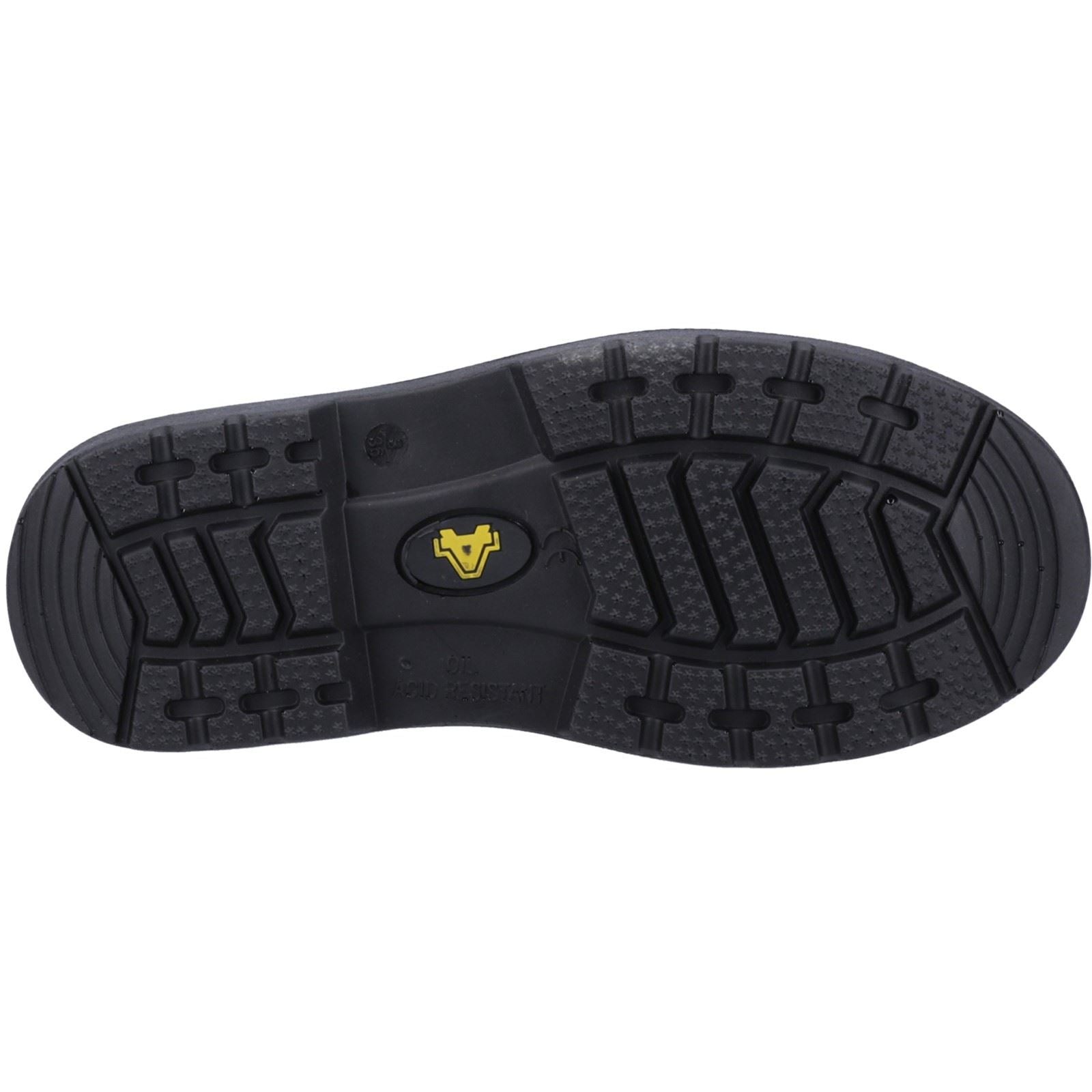 Amblers Safety Bottes De Sécurité En Cuir Noires Fs116