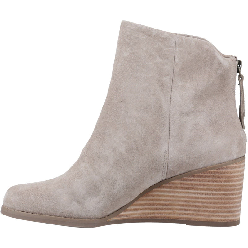 TOMS Casey Bottes Naturelles En Cuir Pour Femme