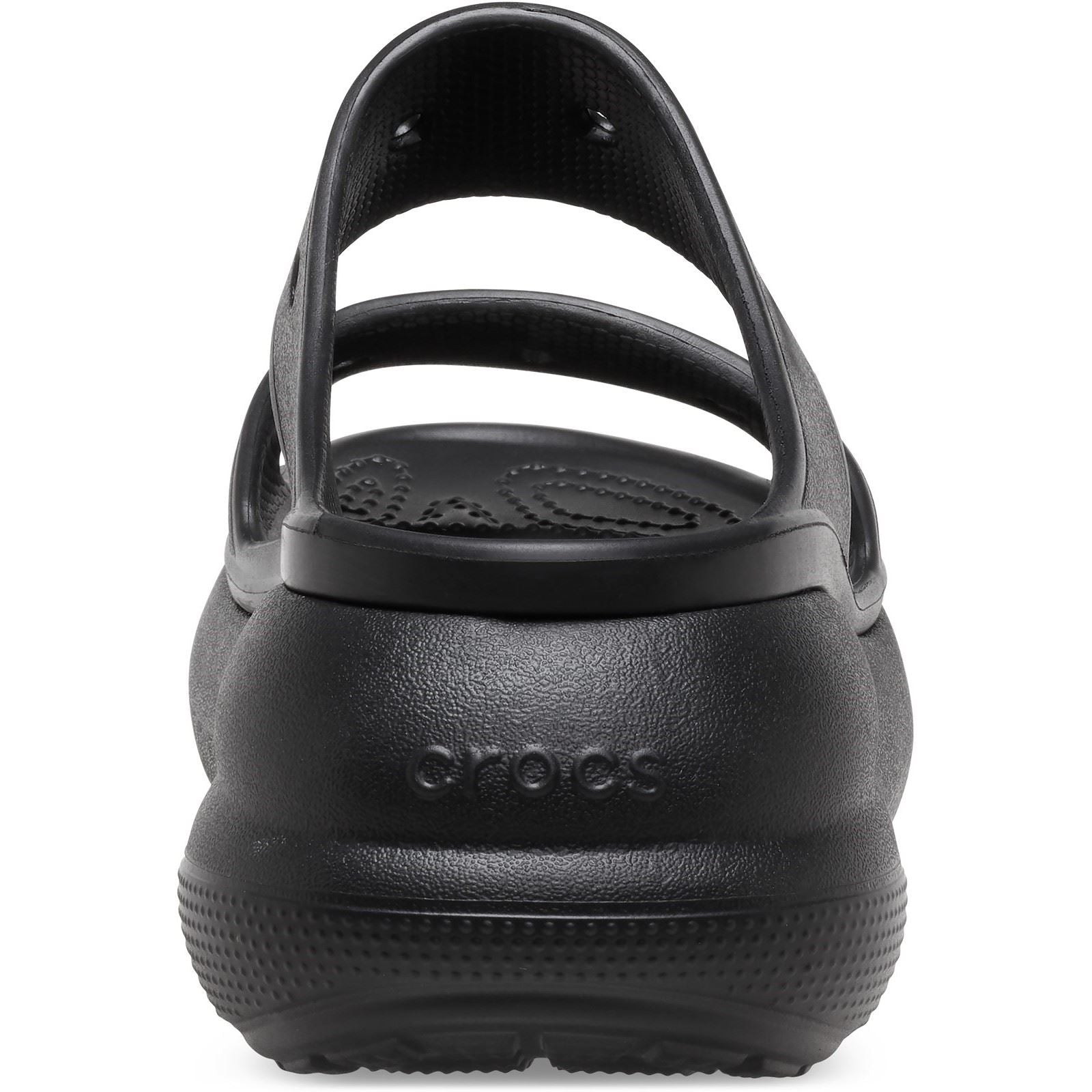 Crocs Classic Crush Sabots noirs pour Femmes en Thermoplastique