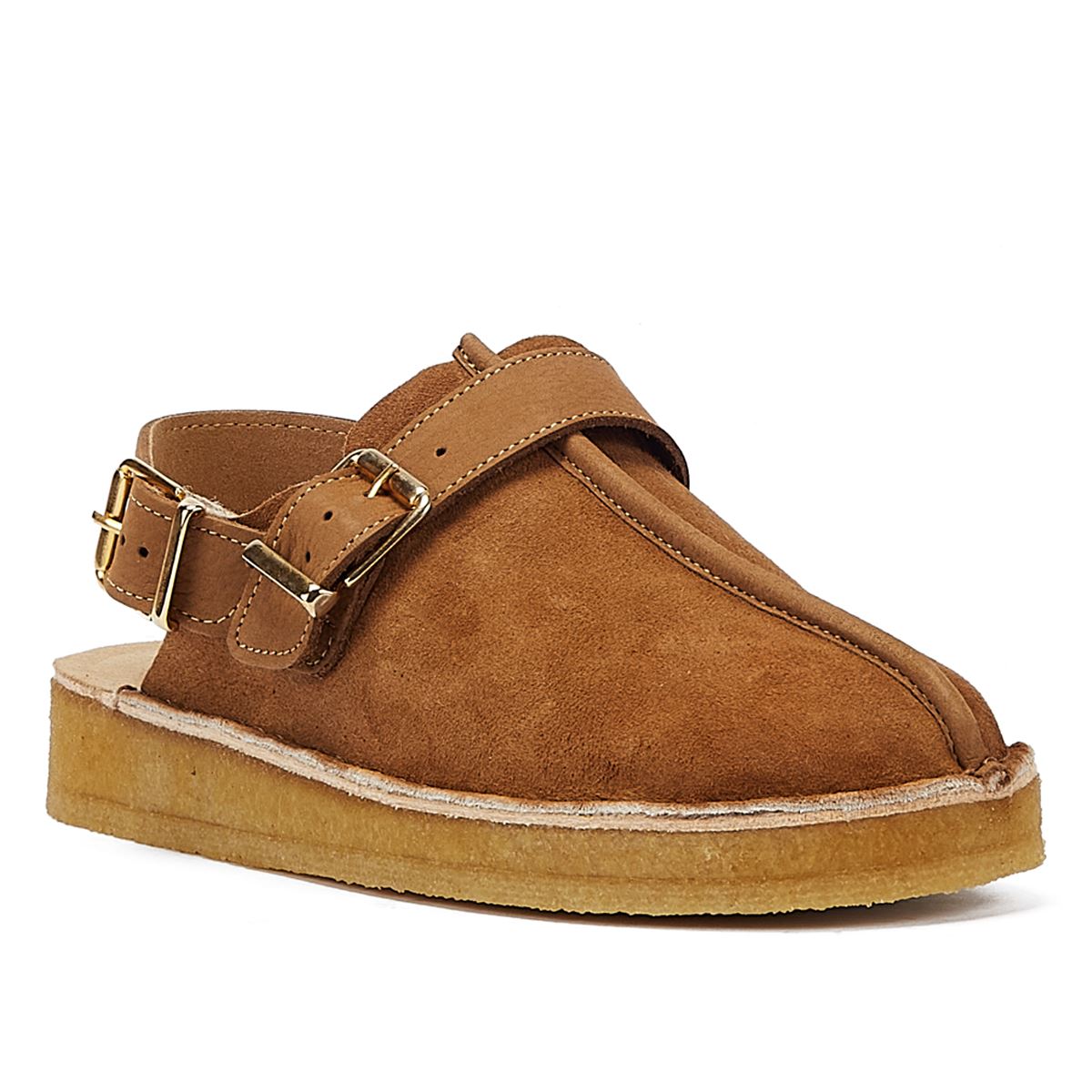 Clarks Originals Trek Mule Sling Doublée Pour Femmes Chaussures Confort Caramel
