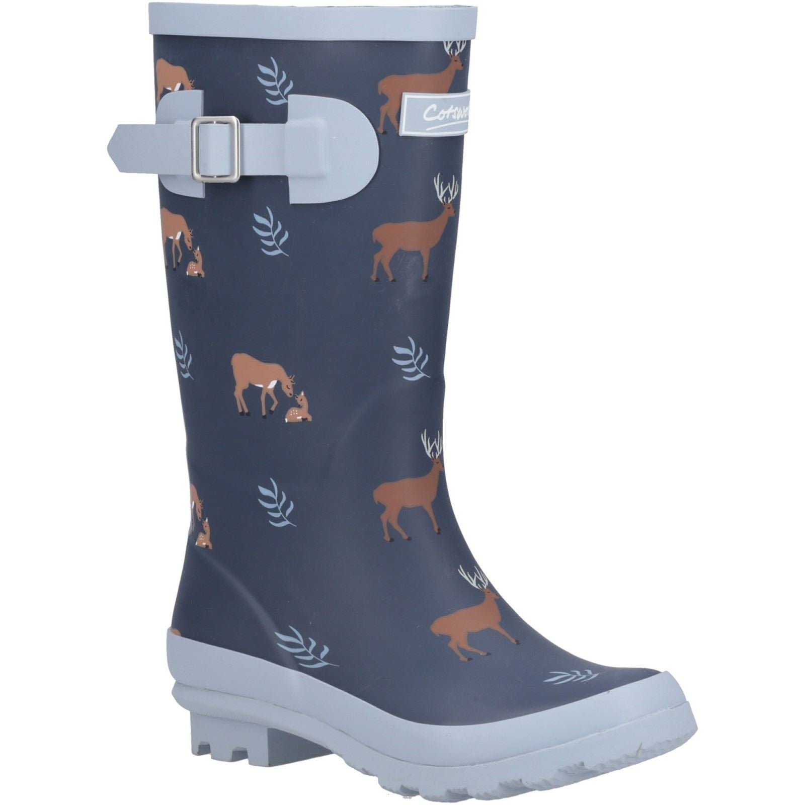 Cotswold Woodland JNR Bottes En Caoutchouc Pour Filles Deers
