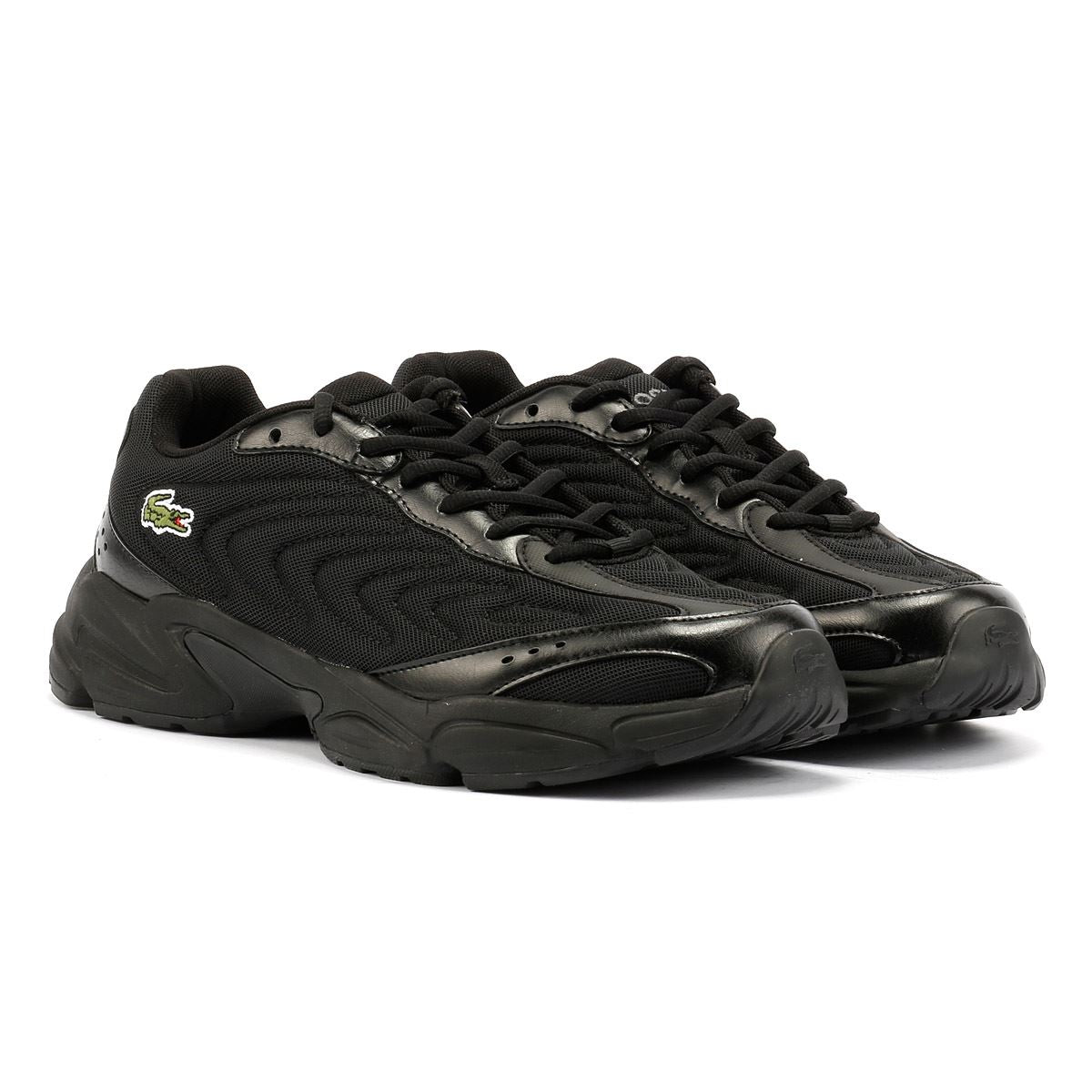 Lacoste Storm 96 2K Lite Baskets Noires Pour Hommes
