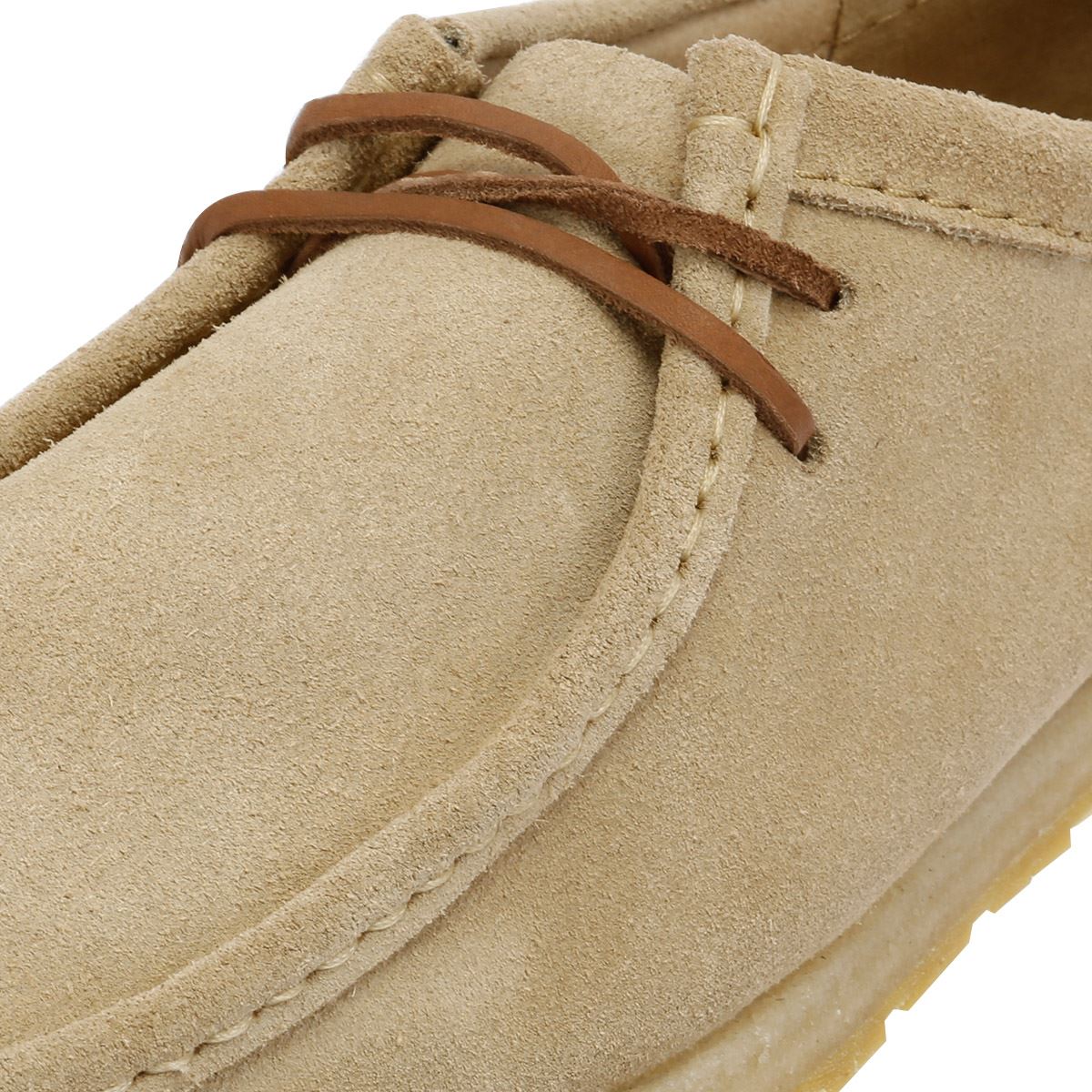 Clarks Originals Godney Lace Chaussures À Lacets Beige Pour Hommes En Suède