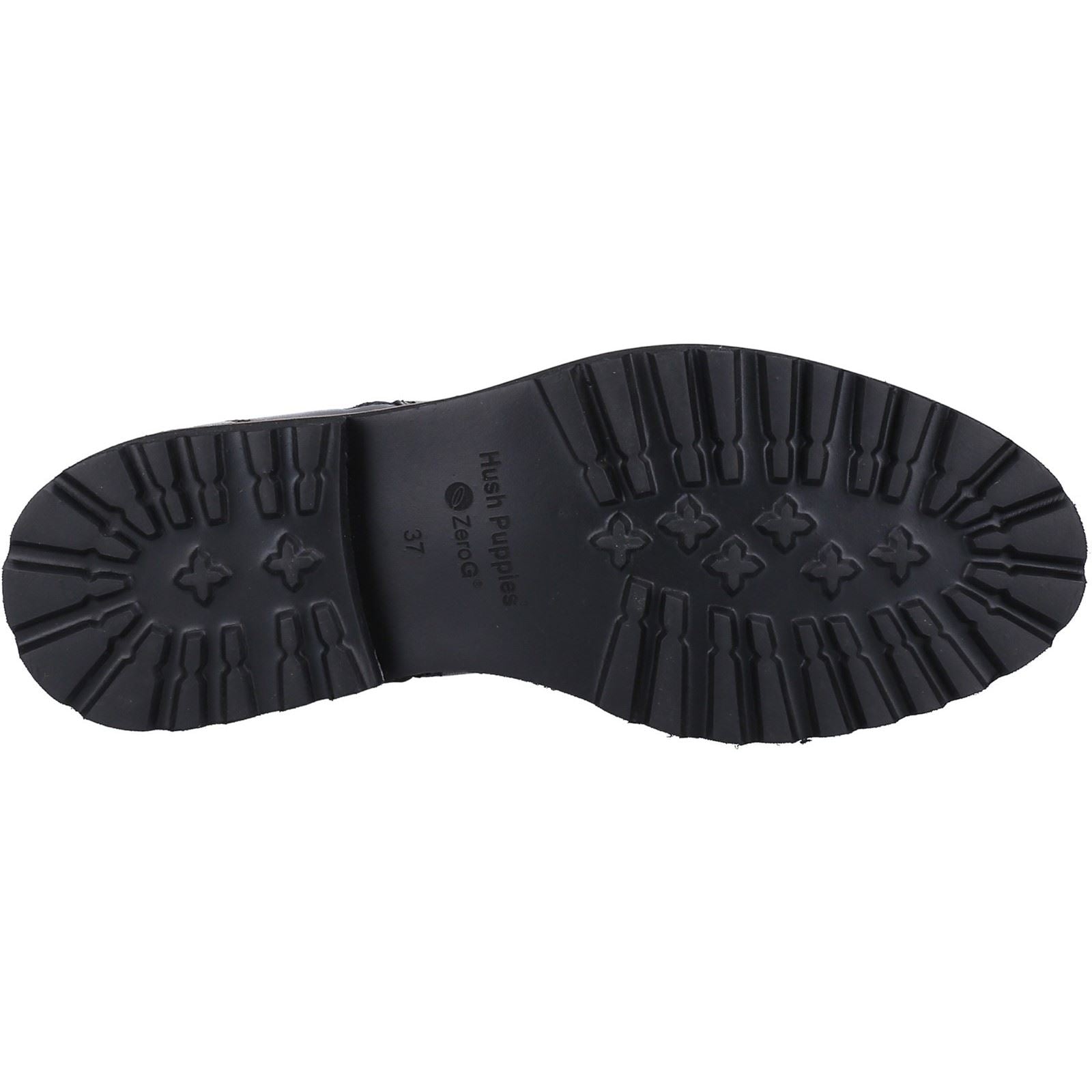Hush Puppies Grace Zip Bottes En Daim Noir Pour Femmes