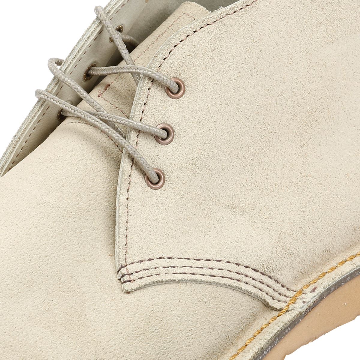 Red Wing Shoes Weekender Chukka Bottes Pour Hommes En Cuir Beige