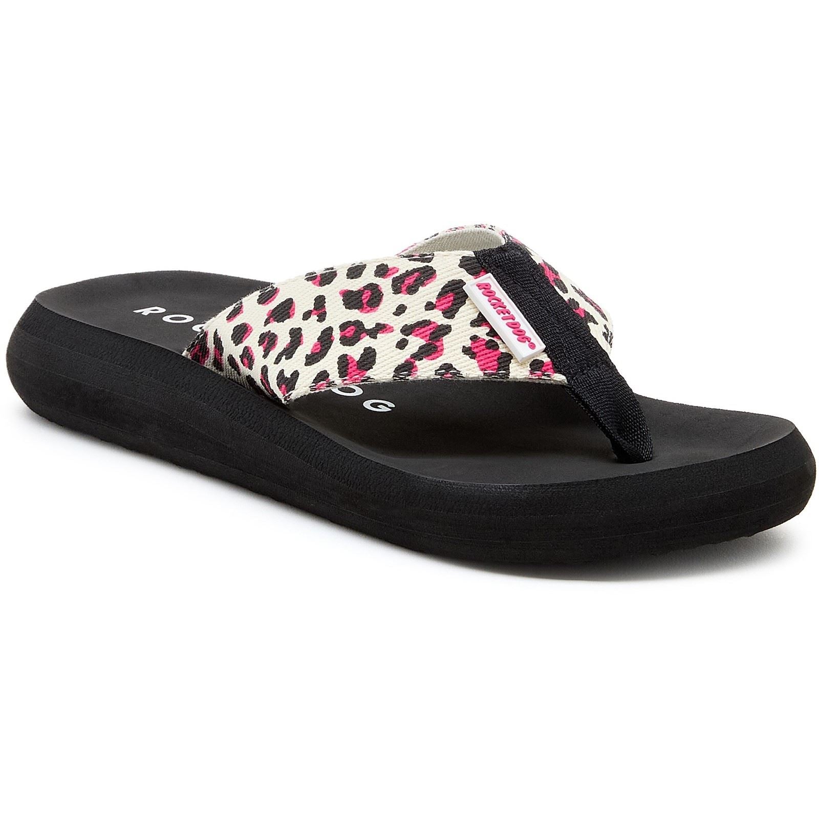 Rocket Dog Spotlight Monroe Sandales Roses Chaudes En Coton Pour Femmes