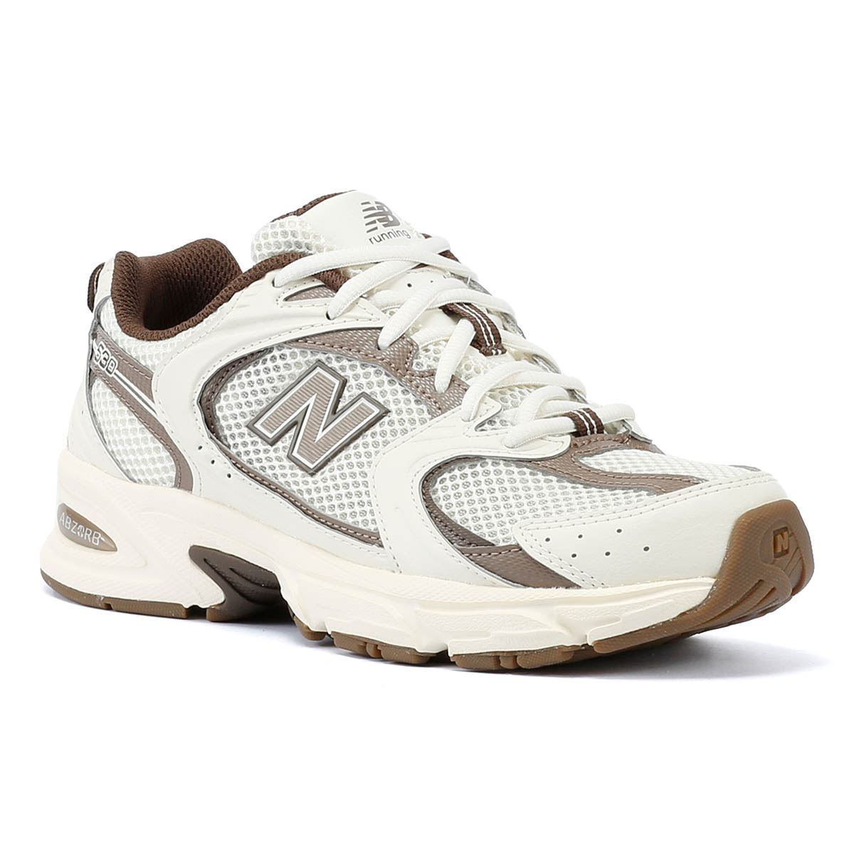 New Balance 530 Baskets Pour Femmes Blanc Cassé/Marron