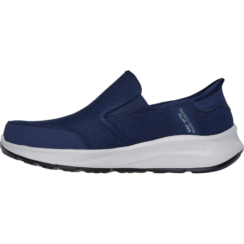 Skechers Equalizer 5.0 Drayze Baskets En Synthétique Pour Homme, Couleur Marine