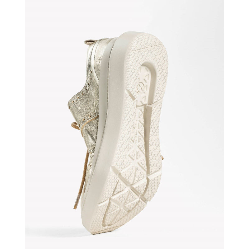 Hush Puppies Joy Penny Chaussures Loafers Pour Femmes En Cuir Champagne