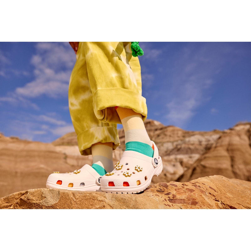 Crocs Kids' Classic Clog Mocassins Blancs En Thermoplastique