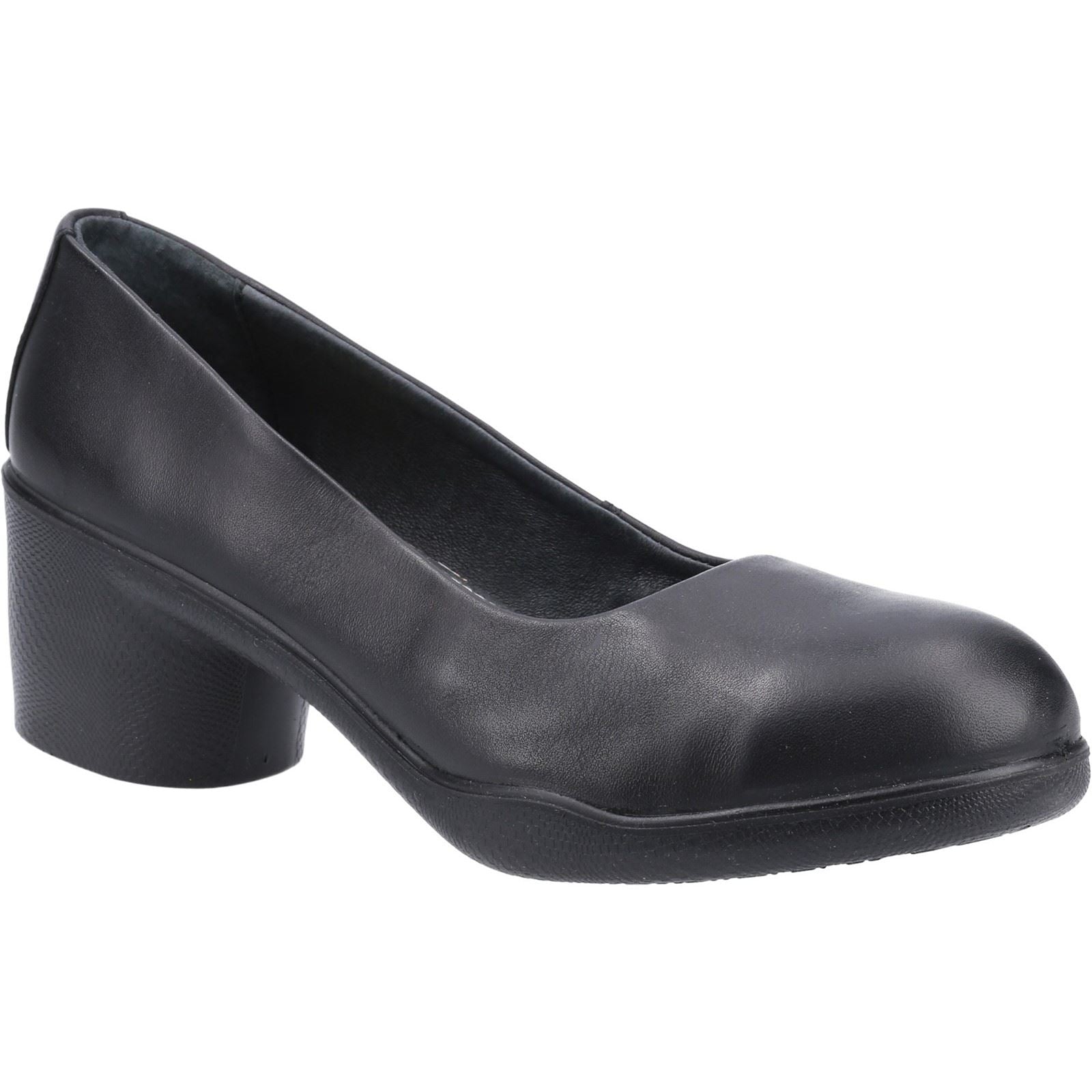 Amblers Safety Chaussures De Sécurité Noires En Cuir Pour Femmes As607