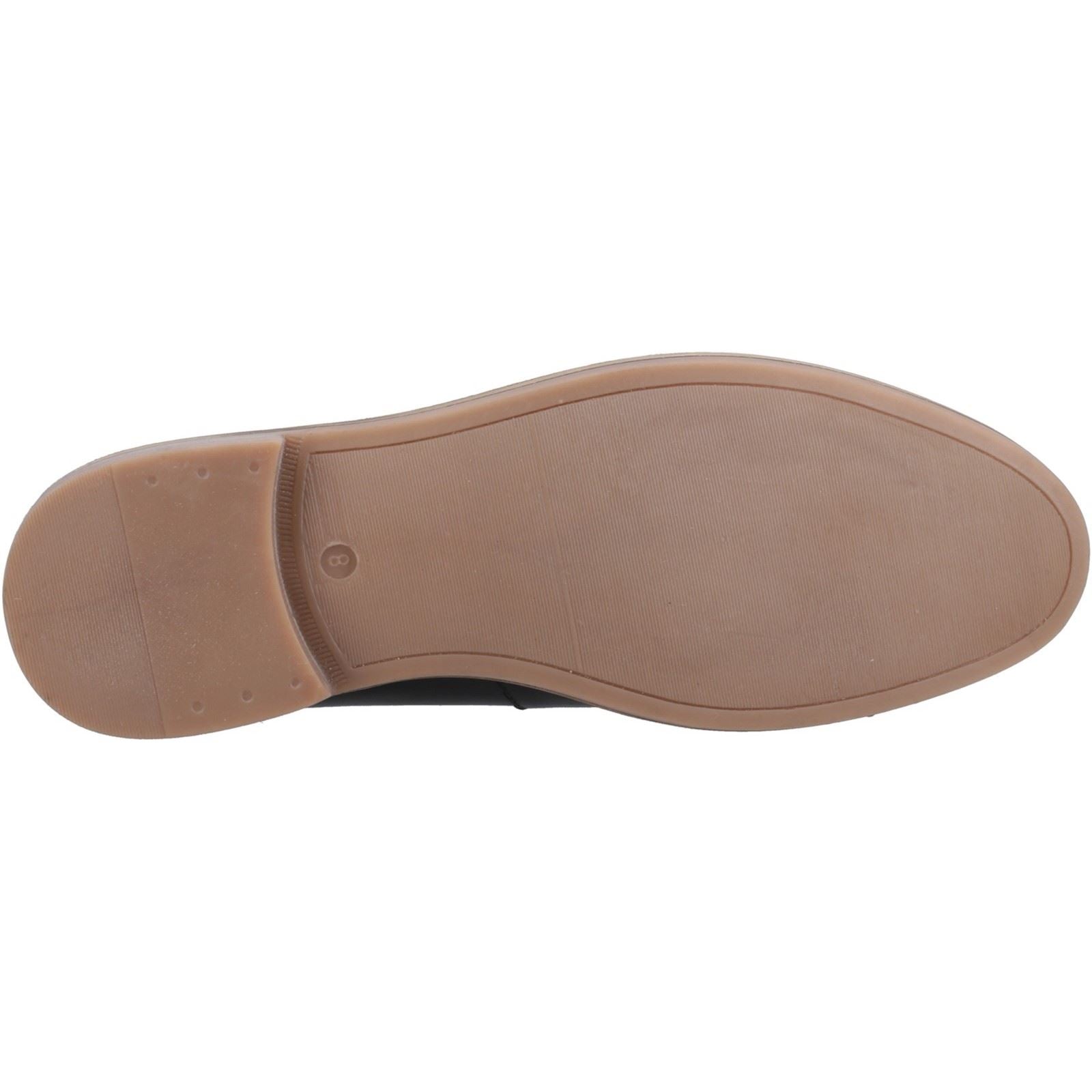 Hush Puppies Benedict Mocassins Noirs En Cuir Pour Hommes