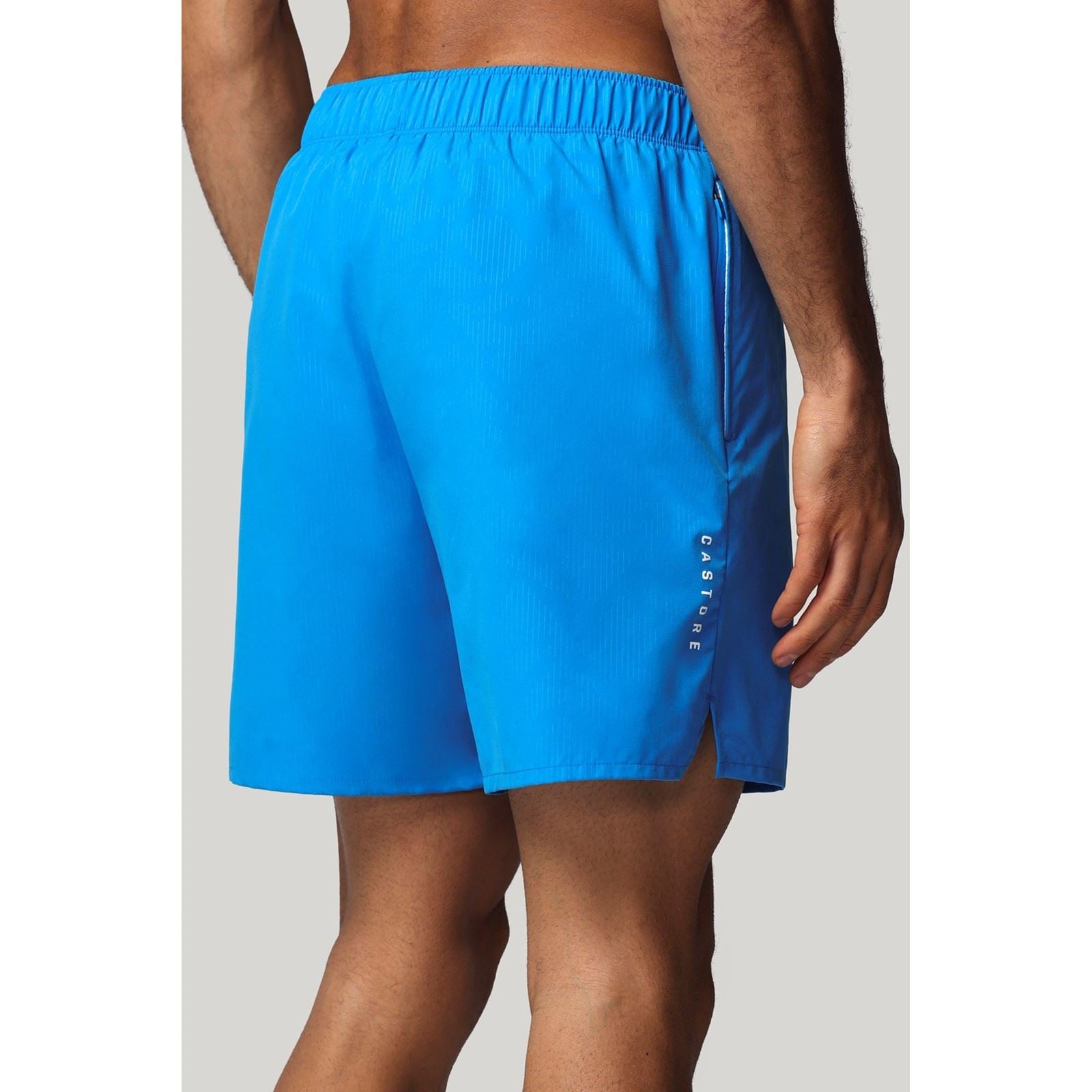 Castore 6" Swim Shorts De Bain Pour Hommes En Polyester Bleus