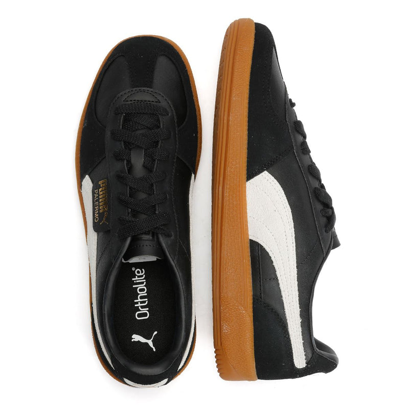 Puma Palermo Baskets En Cuir Noir