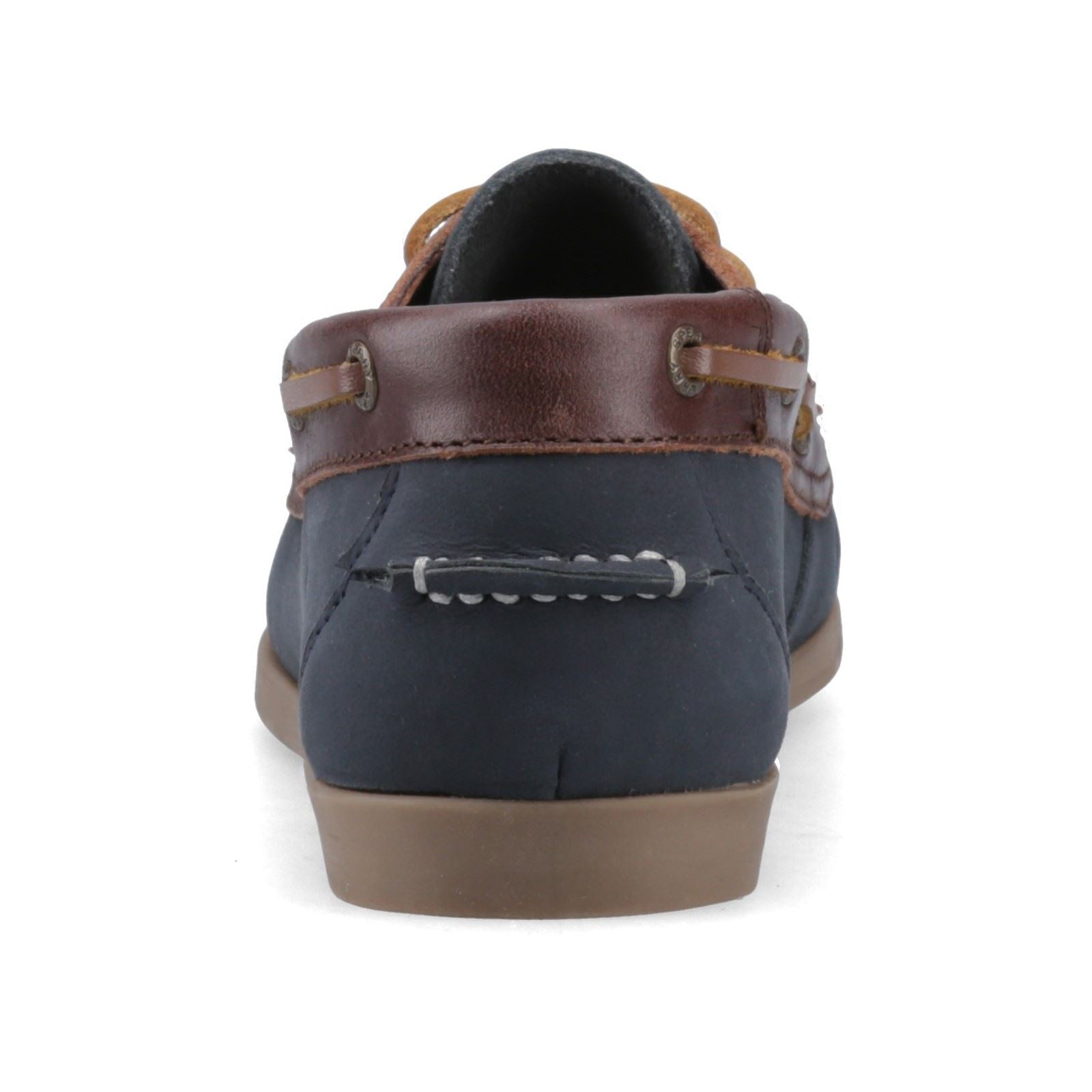Sperry Balboa 2 Eye Boat Chaussures Bateau En Nubuck Pour Femmes Bleu Marine/Marron