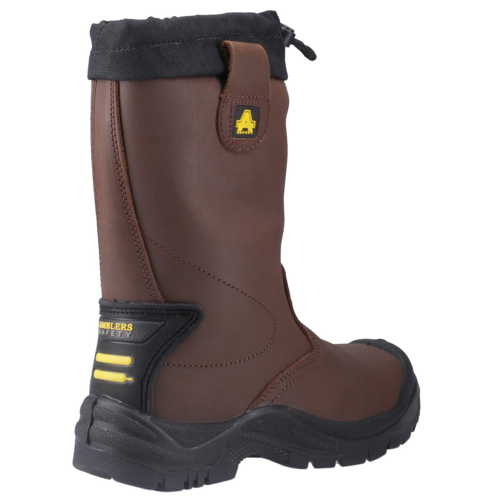 Amblers Safety Bottes De Sécurité En Cuir Marron Fs245