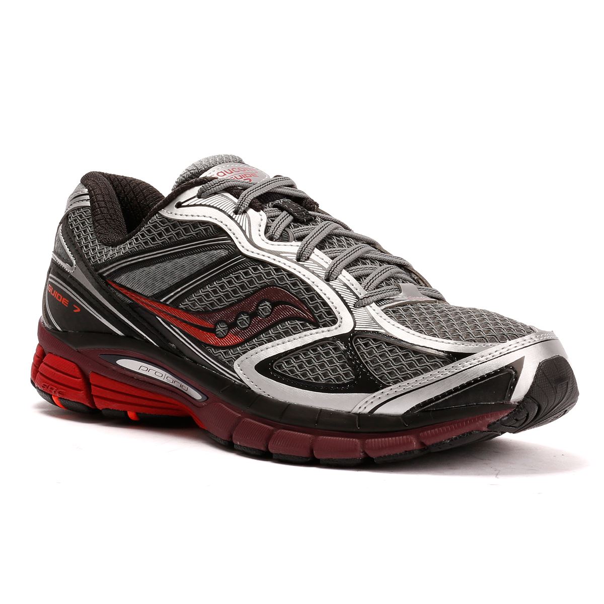 Saucony Progrid Guide 7 Homme Baskets Grises