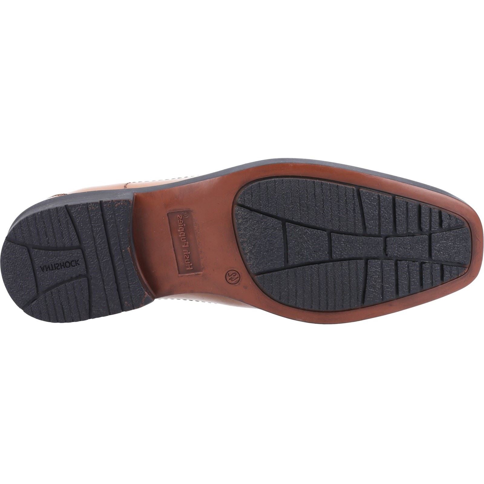 Hush Puppies Brody Chaussures Slip-On Pour Hommes En Cuir Beige