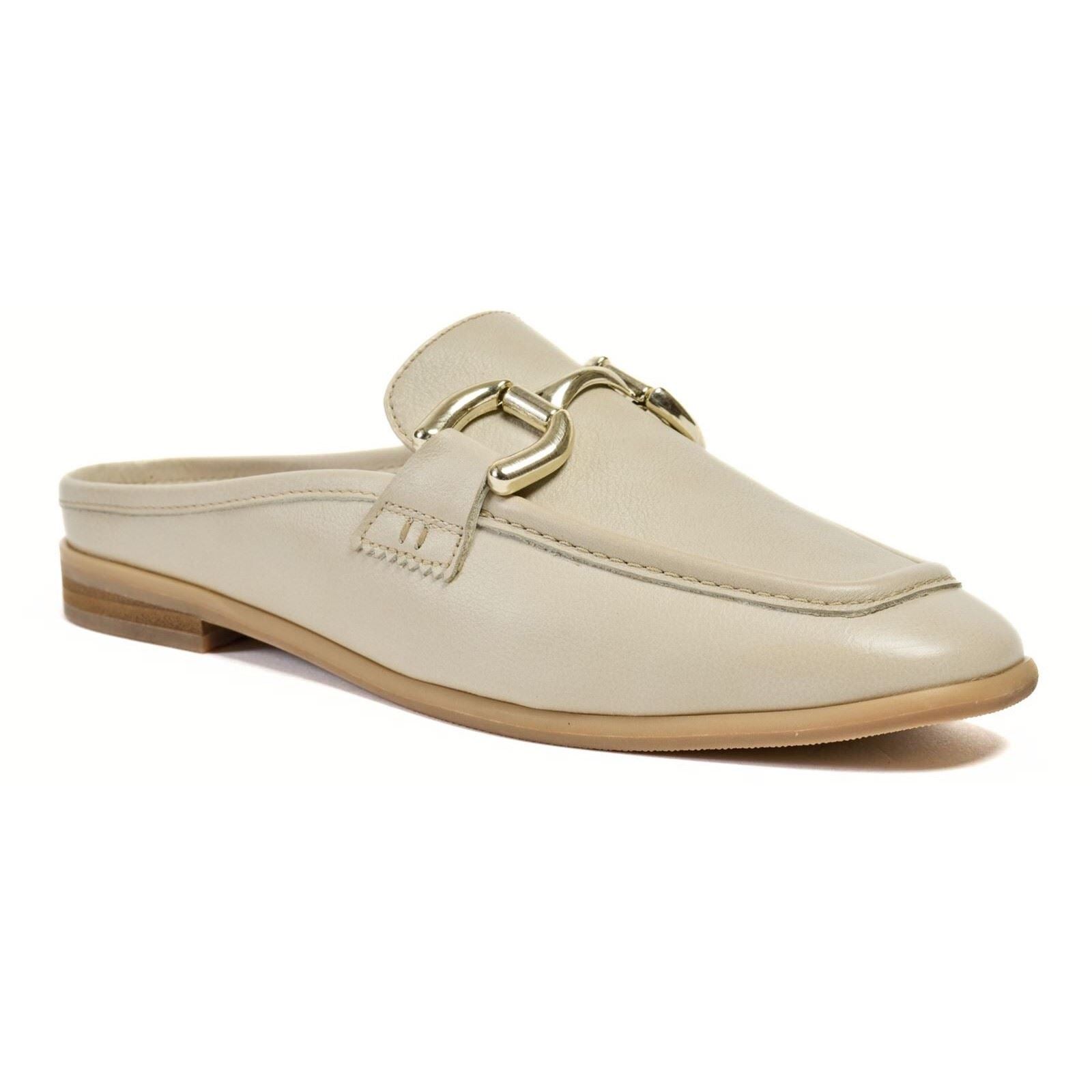 Pod Mila Mules Pour Femmes En Cuir Taupe