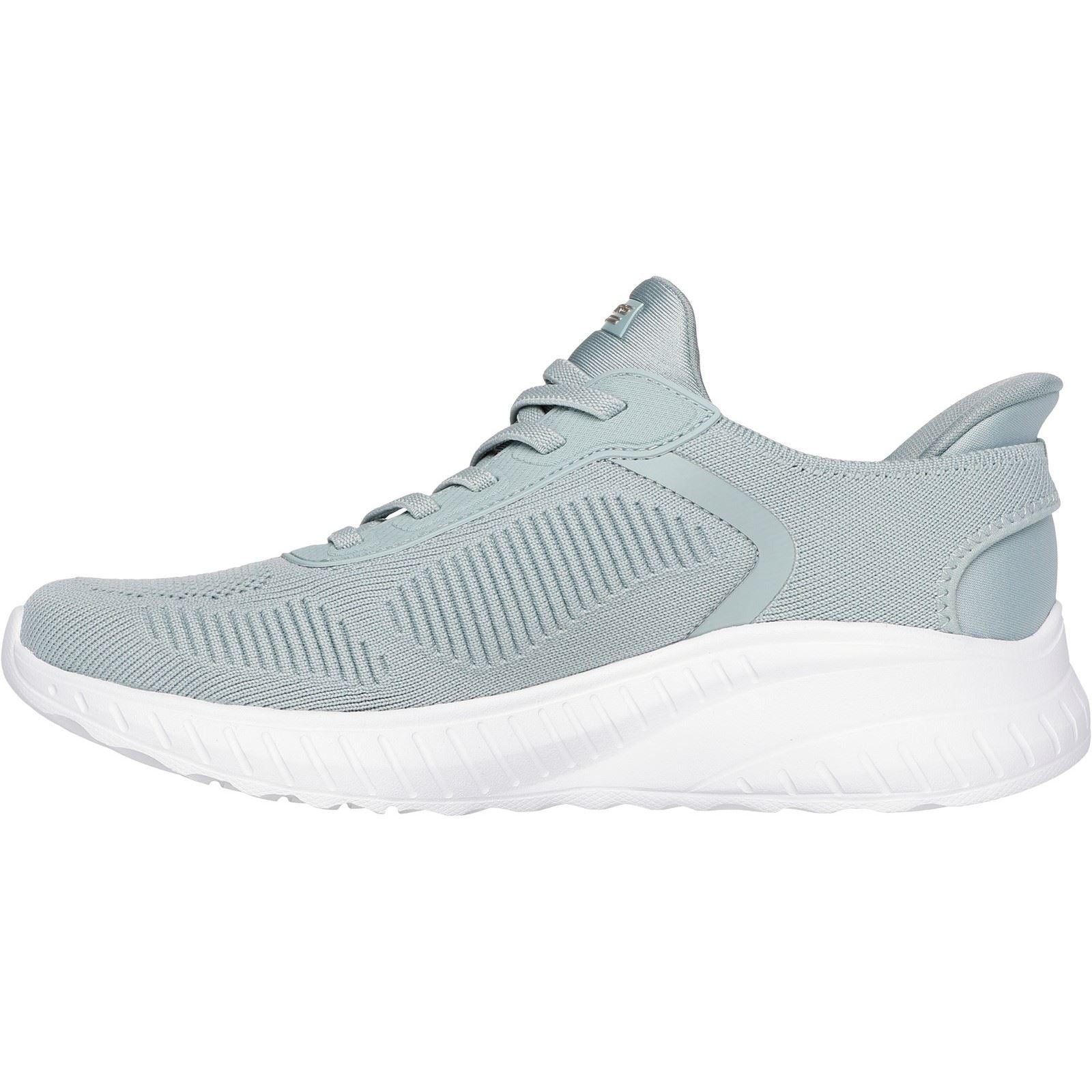 Skechers BOBS Sport Squad Chaos Chaussures De Sport Pour Femmes En Toile De Couleur Sauge
