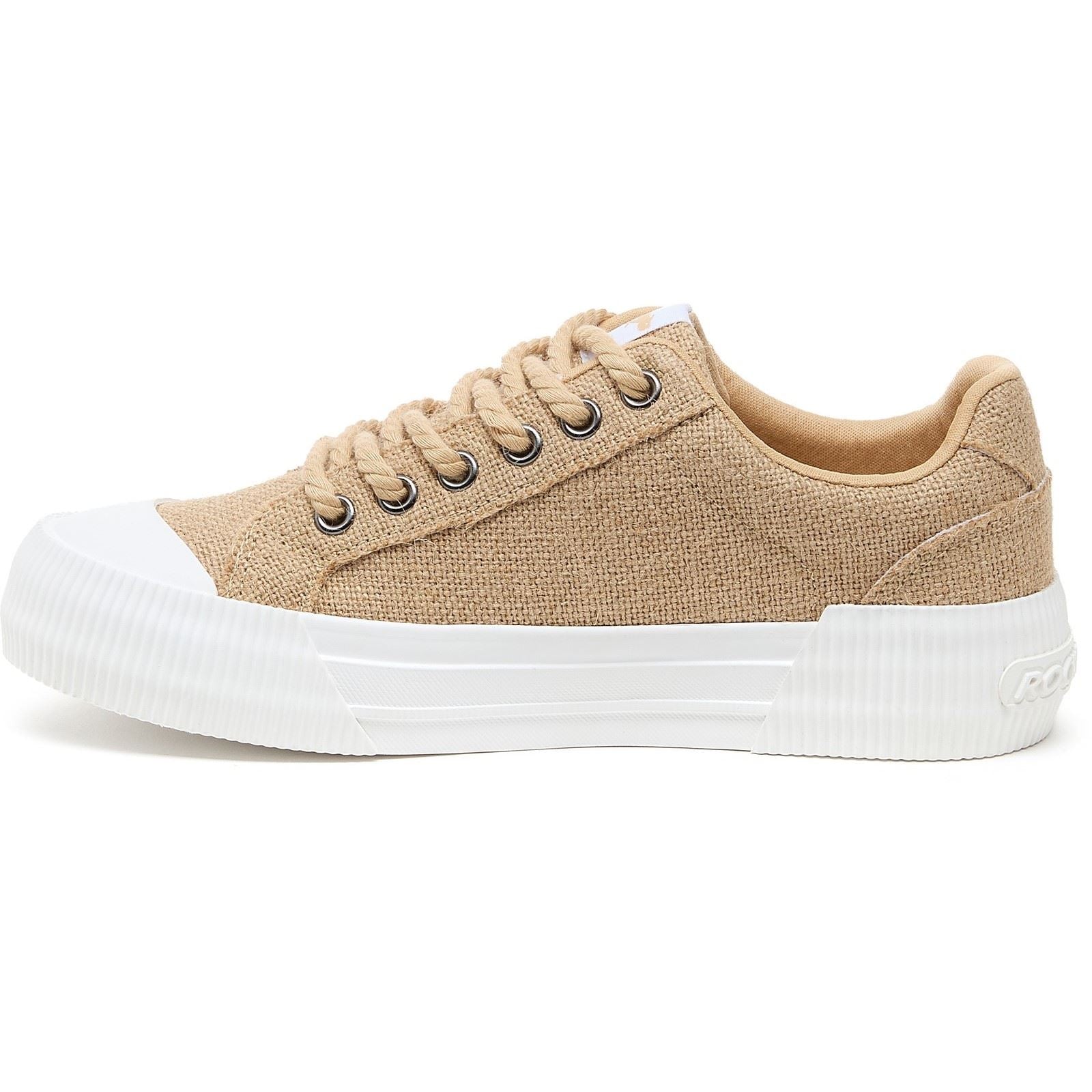 Rocket Dog Cheery Heidi Baskets En Coton Naturel Foncé Pour Femmes