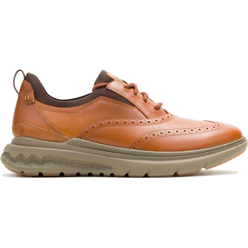 Hush Puppies Excel Chaussures En Cuir Pour Homme À Lacets Couleur Cognac