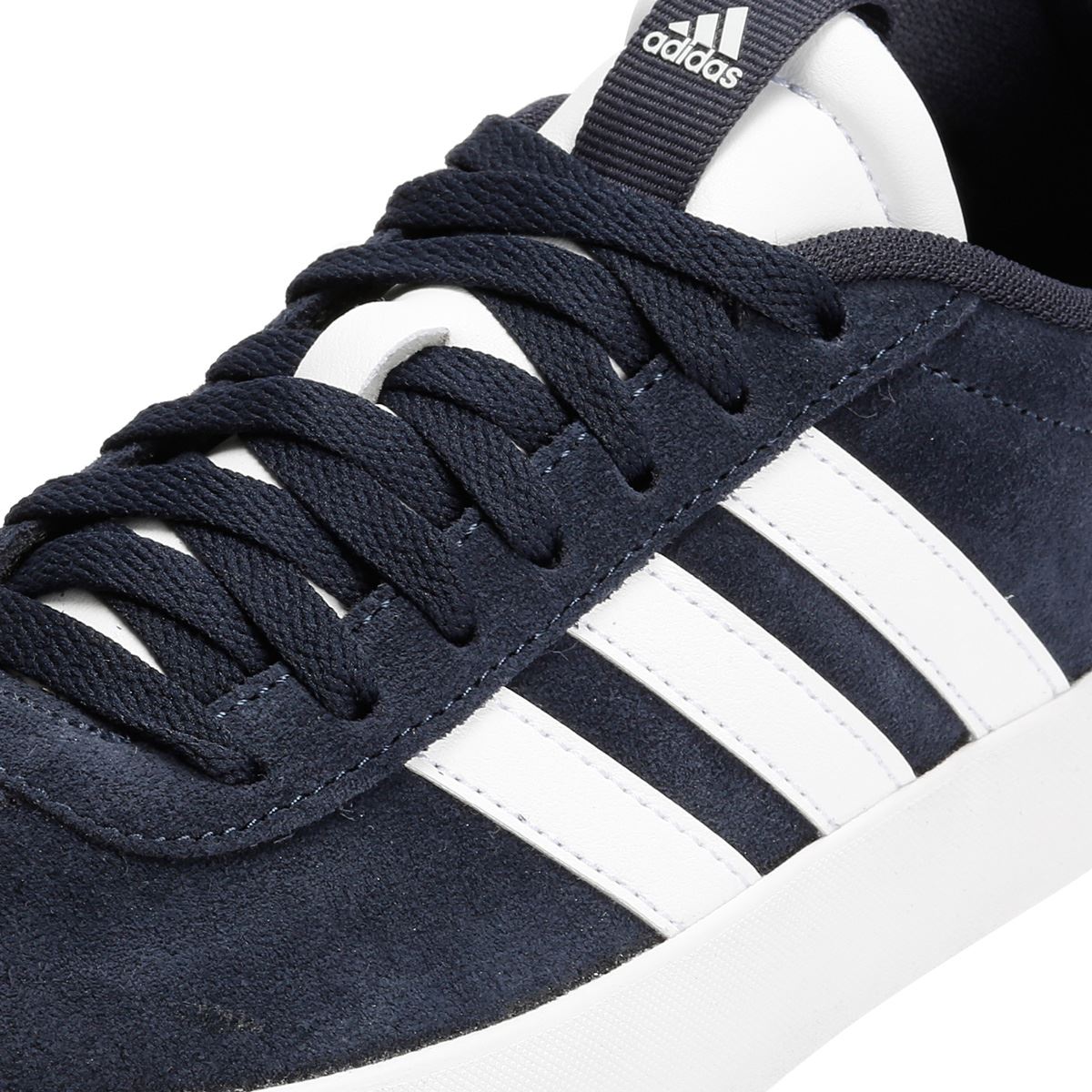 Adidas VL Court 3.0 Sneakers En Cuir Bleu