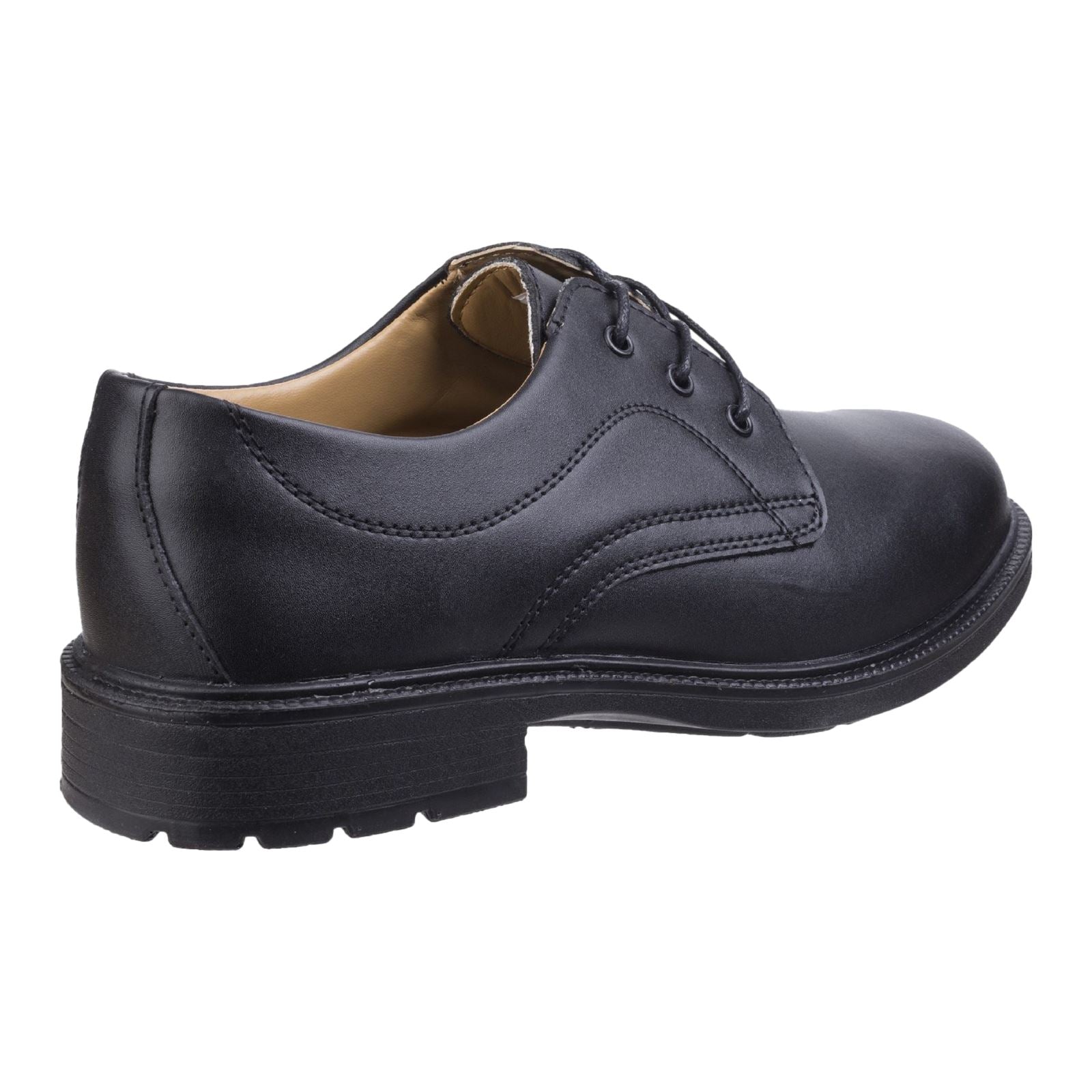 Amblers Safety Chaussures De Sécurité Noires En Cuir Fs45