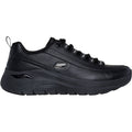 Skechers Arch Fit 2.0 Star Bound Sneakers Noires Pour Femmes En Polyuréthane