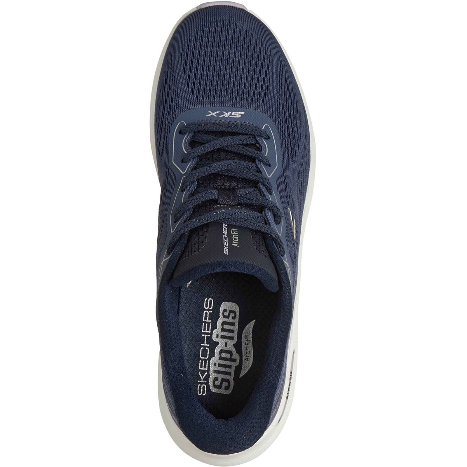 Skechers Arch Fit 2.0 Baskets Polyester Pour Femmes Marine