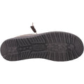 HEYDUDE Wally Stretch Mesh Chaussures Mocassins Homme En Polyester Taupe Foncé/marron Taupe