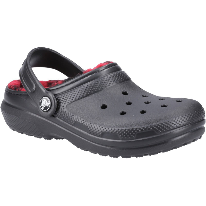 Crocs Classic Lined Sabots Pour Enfants Unisexes En Thermoplastique Noir/buffle