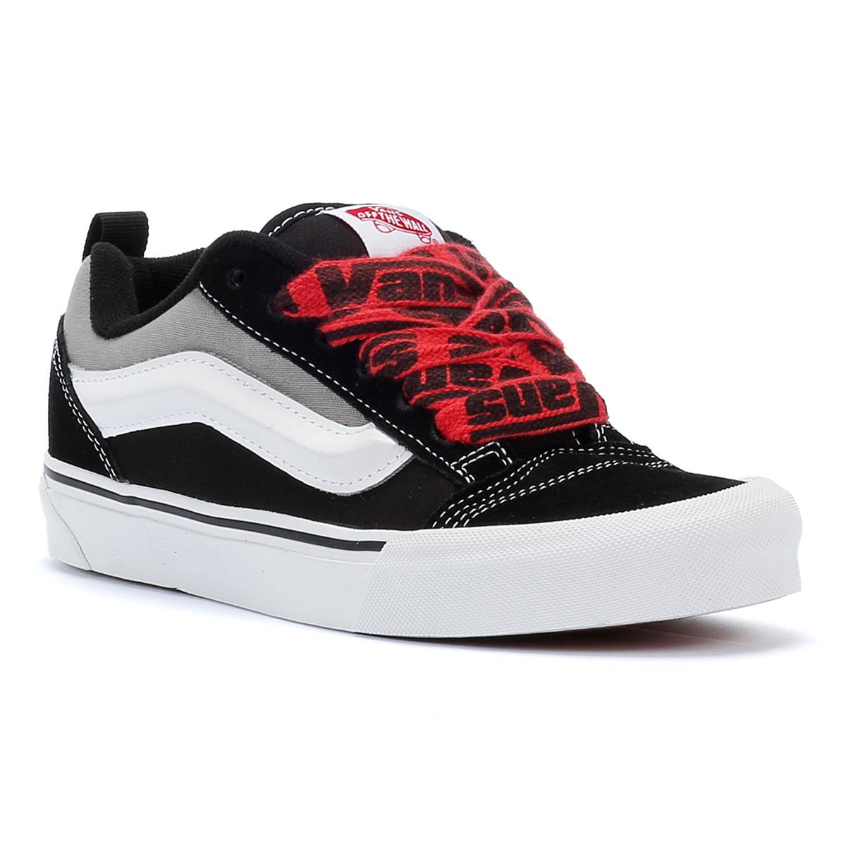 Vans Knu Skool Baskets En Daim Noir/Gris