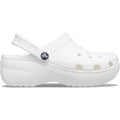 Crocs Classic Platform Crocs Classic Platform Sabots blancs pour femme en thermoplastique
