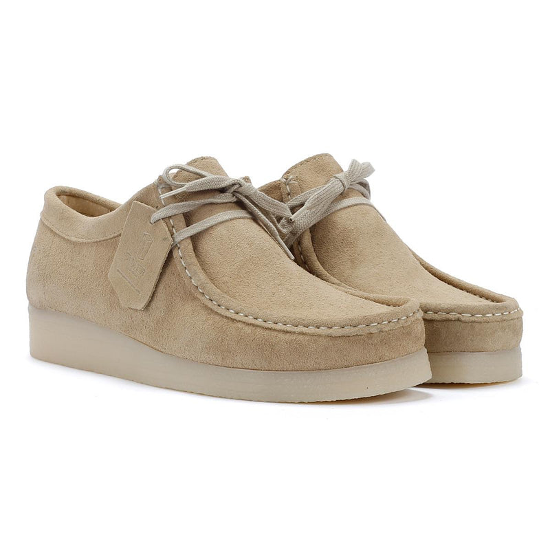 Tower London Apache Chaussures À Lacets En Daim Beige