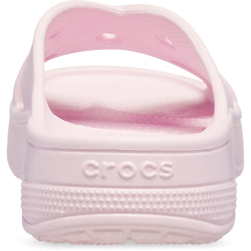 Crocs Classic Cross Strap Sandales Roses En Thermoplastique Pour Femme