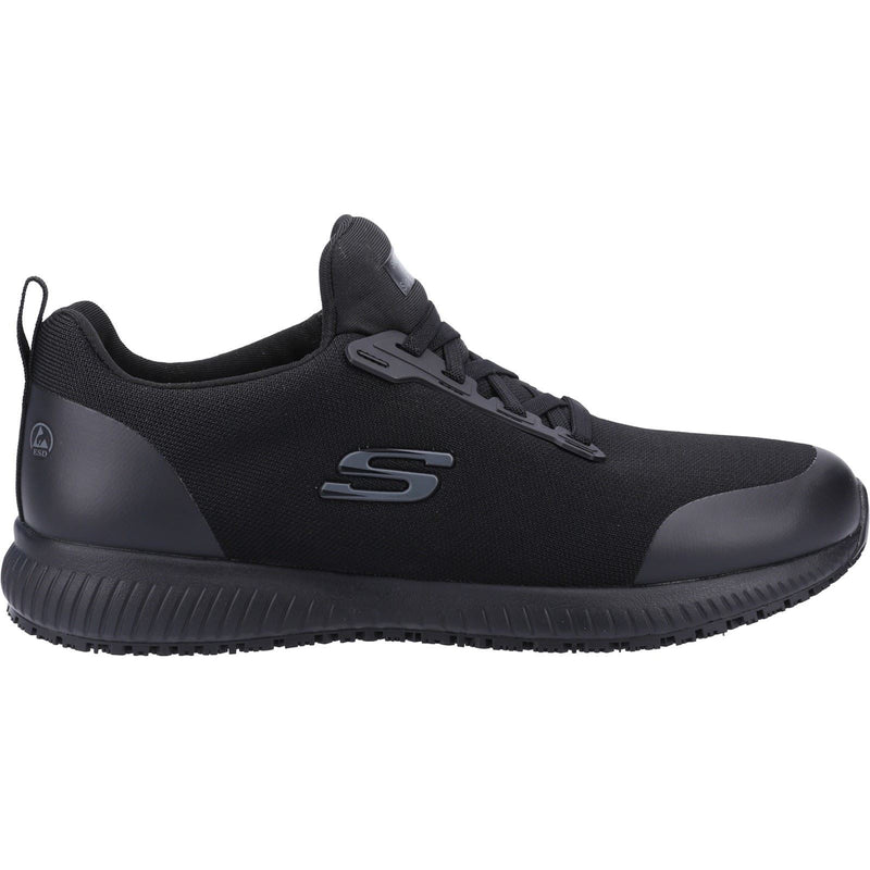 Skechers Workwear Squad SR Myton Baskets De Sécurité Noires Pour Hommes En Textile