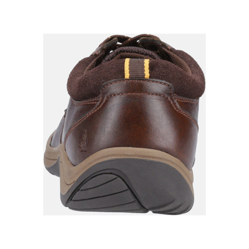 Hush Puppies Derek Chaussures Pour Hommes En Cuir À Lacets Couleur Café