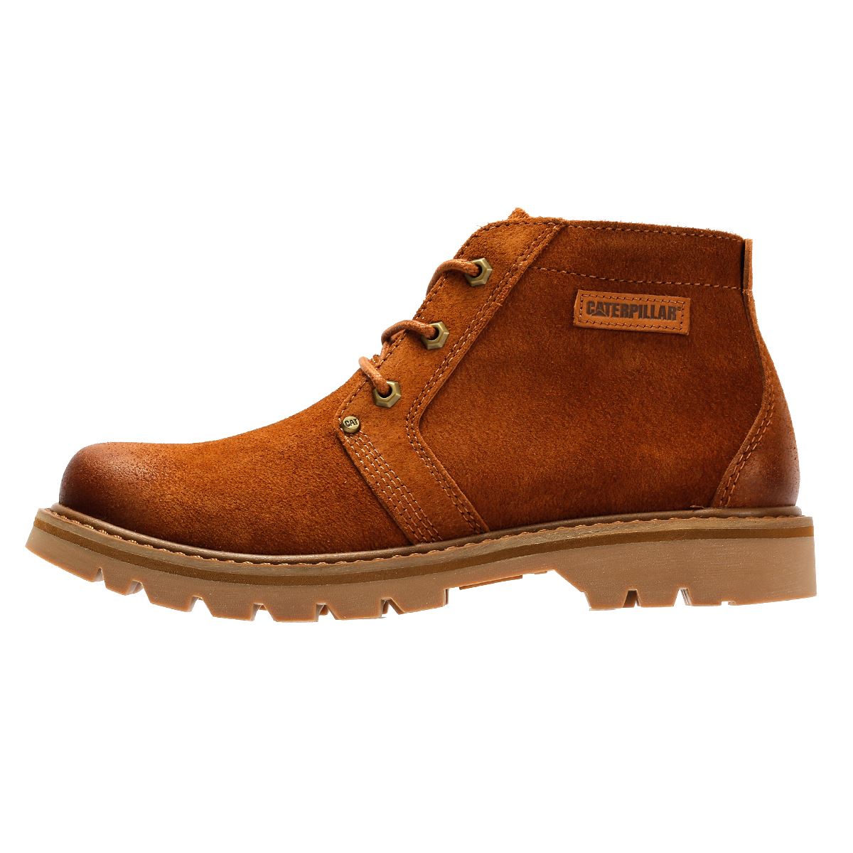 Caterpillar Grader Chukka Bottes Brunes Pour Hommes En Suède